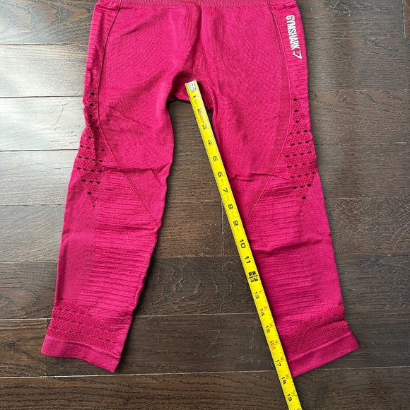 Gymshark Seamless Energy High Waisted Cropped Leggings - Picture 9 of 9